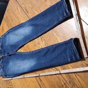 SILVER WOMENS JEANS 30 X 31 BLUE SUKI Denim Pants Used Preowned
